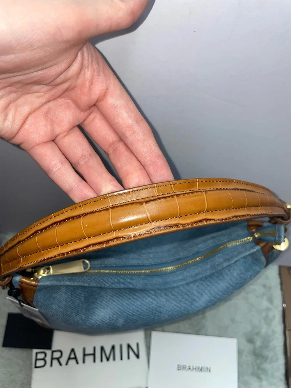 NWT Brahmin Small ‘Kathleen’ Hobo